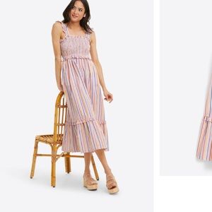 Draper James multi stripe dress